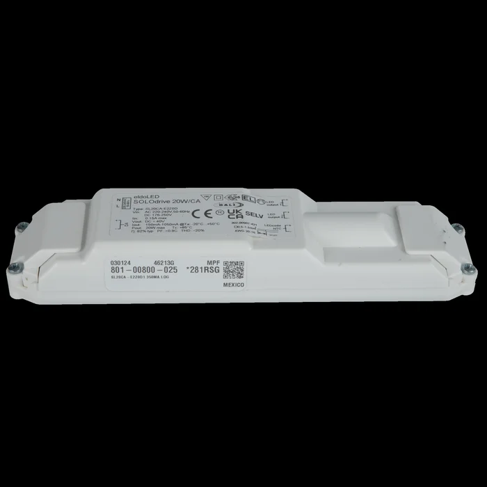 ELDOLED Solodrive 20 W Dali-2 Dim to dark LED driver SL20CA-E2Z0D1