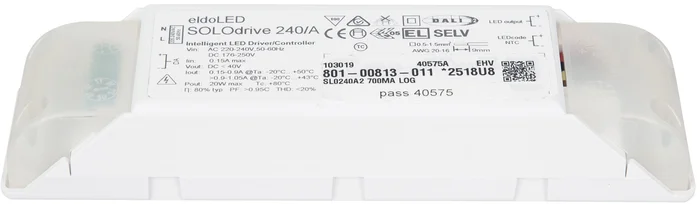 ELDOLED Solodrive 240 A 20 W Dali LED-Treiber Impulsdimmung