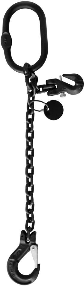 ELLER Kettenkupplung mit feststellbarem Verkürzungshaken 8 mm Kette – 2 m