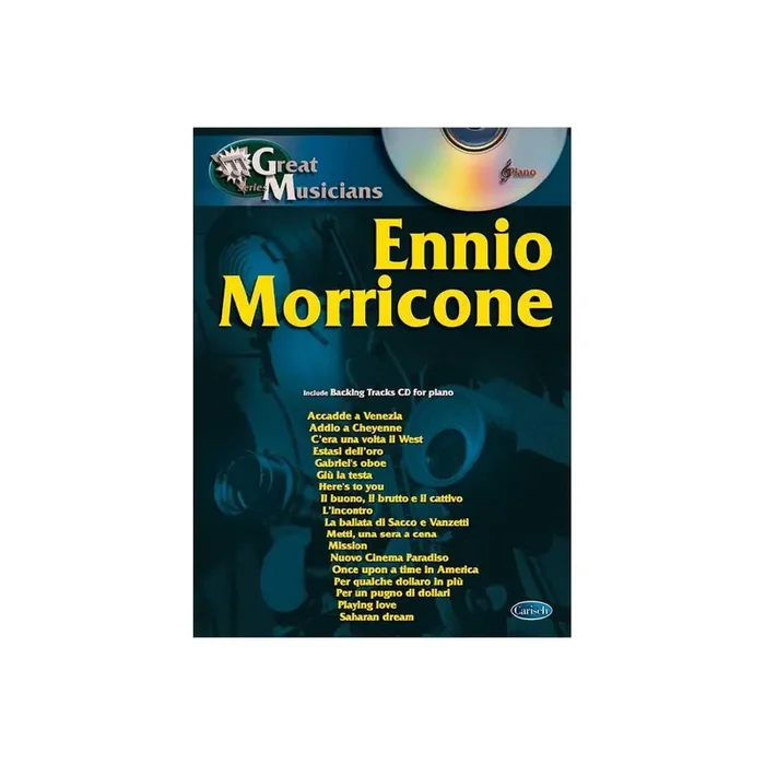 Ennio Morricone (+CD) for piano