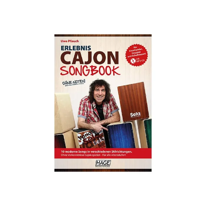 Erlebnis Cajon – Songbook (+MP3-CD)