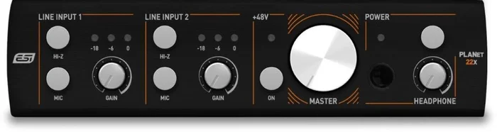 ESI Planet 22x – 2×2 Dante Audio-Interface