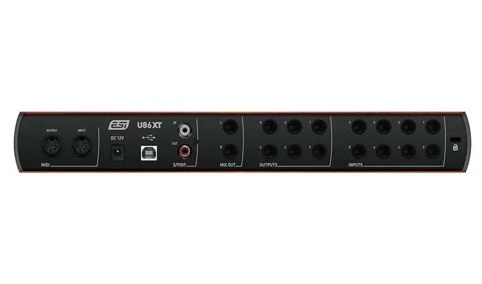 ESI U86 XT, 8×6 USB Audio-Interface mit 2 Mikrofoneingängen, MIDI + SPDIF I/O – Bild 3