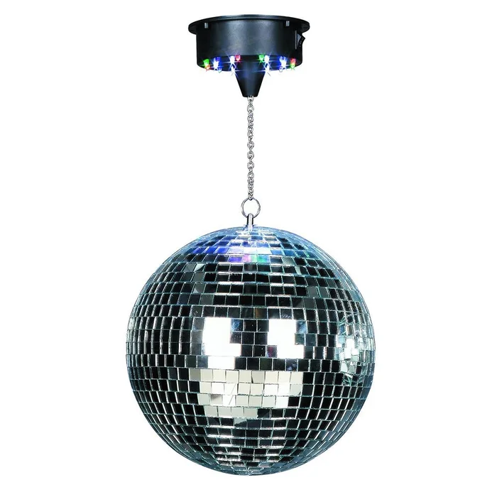 ETEC DISCO20 Spiegelkugel 20cm Set mit LED Motor