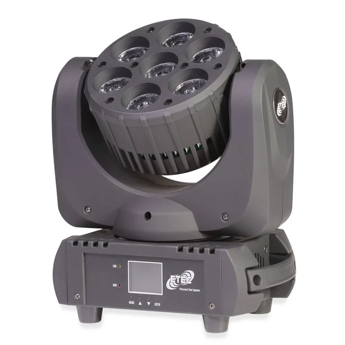 ETEC LED Moving Head Beam 7Q MK2 Pixelsteuerung