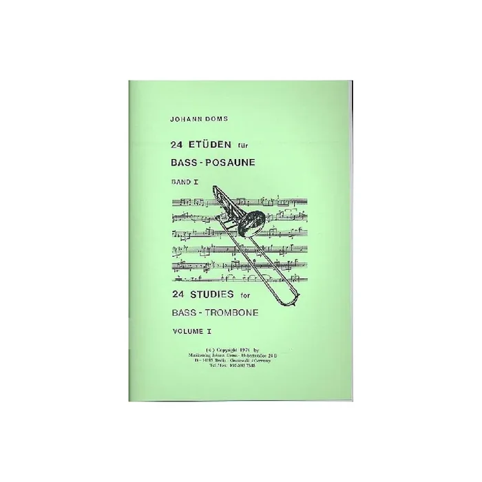 Etüden für Baßposaune Band 1