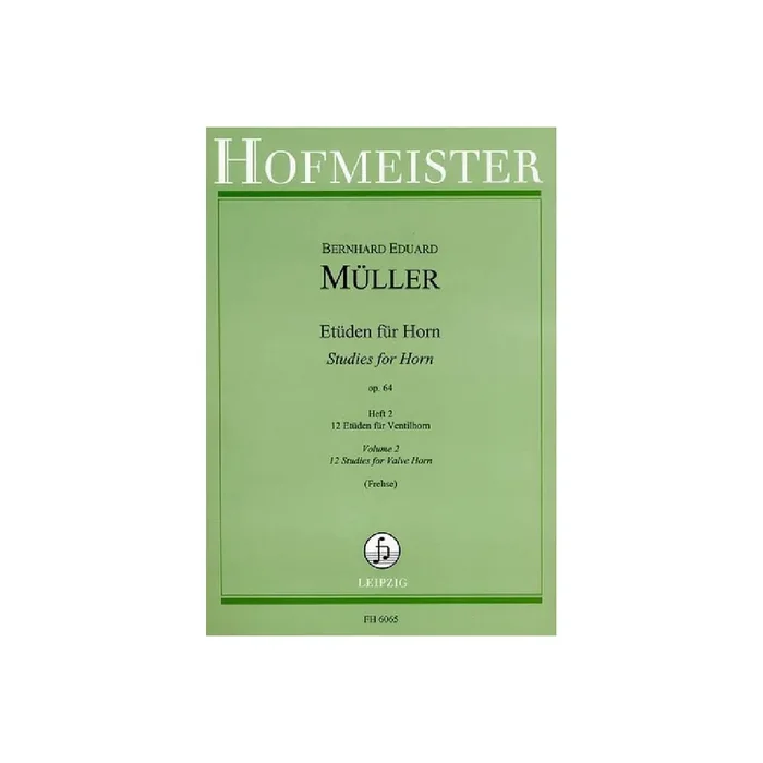 Etüden op.64 Band 2 für Ventilhorn