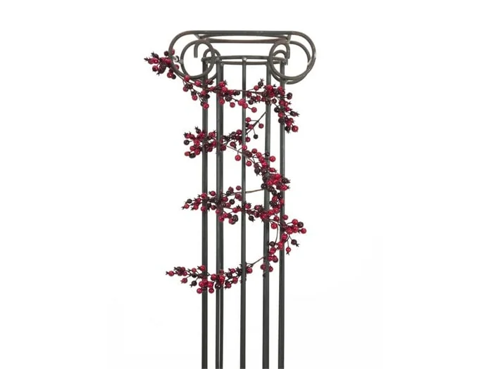 Europalms Beerengirlande gemischt 180cm – mit Beeren in verschiedenen Rottönen