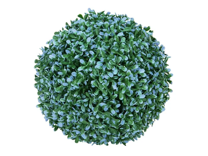 EUROPALMS Graskugel, künstlich, blau, 22cm