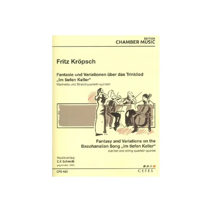 Fantasie und Variation über das Trinklied Im tiefen Keller