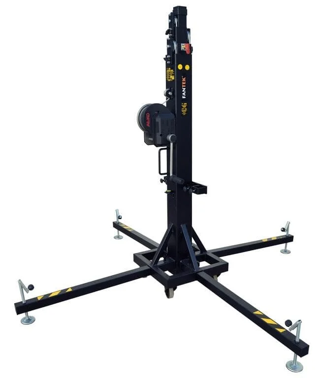 Fantek Lift T-105D, schwarz, max. Höhe 5,18m, max Auflast 225kg