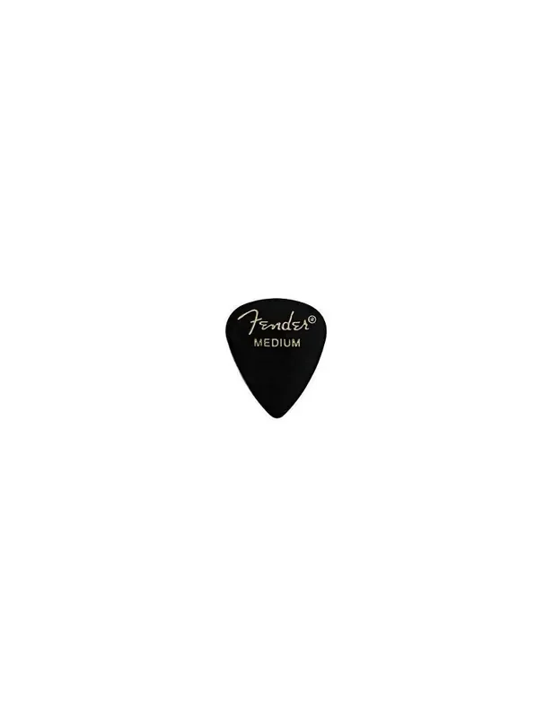 FENDER 351 SHAPE BLACK MEDIUM PUA GUITARRA