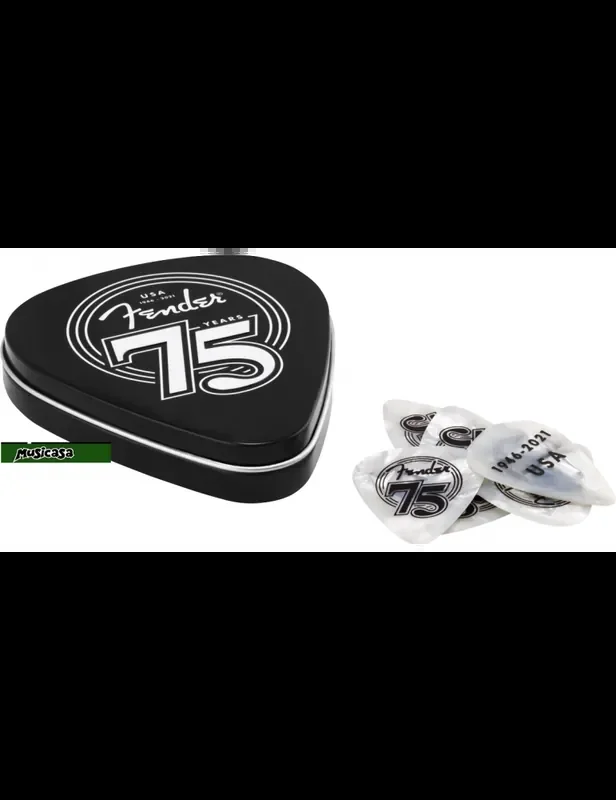 FENDER 75th Anniversary Pick Tin 18 PUAS 1980351075