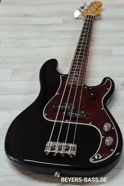 Fender American Vintage II 60s Precision Bass RW, Black Highgloss