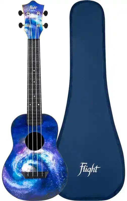 Flight TUC-40 SPACE Travel Konzertukulele