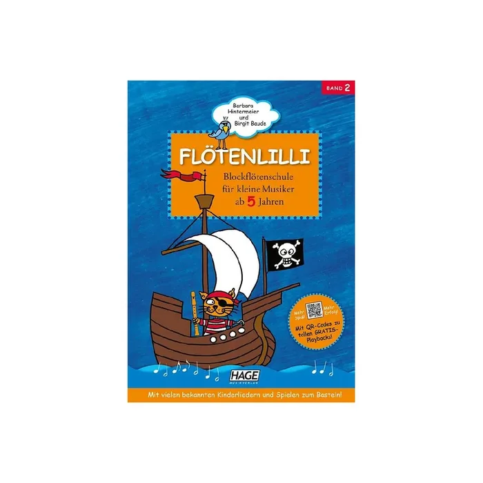 Flötenlilli Band 2 (+QR-Codes)