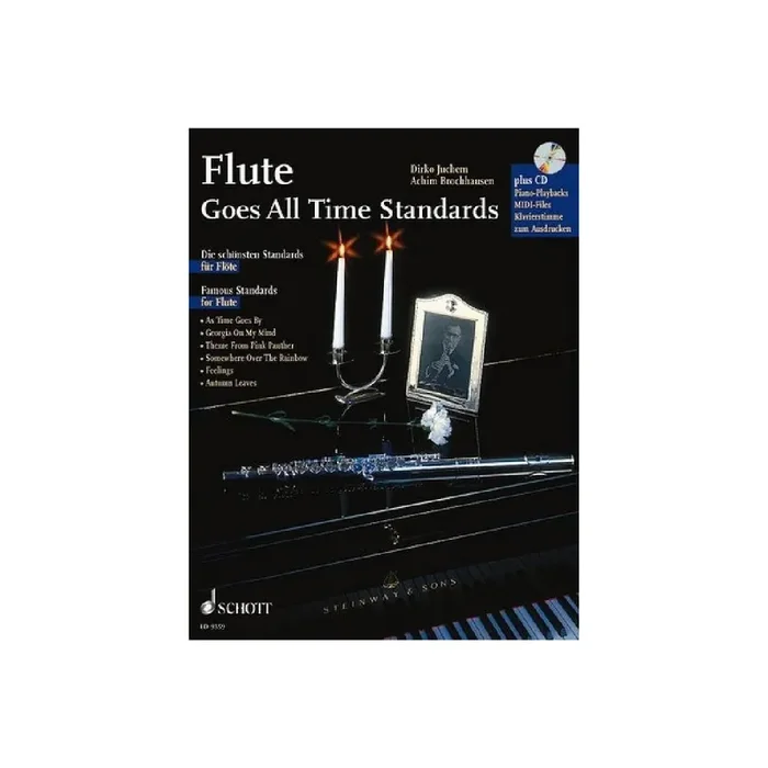 Flute goes all Time Standards (+CD)