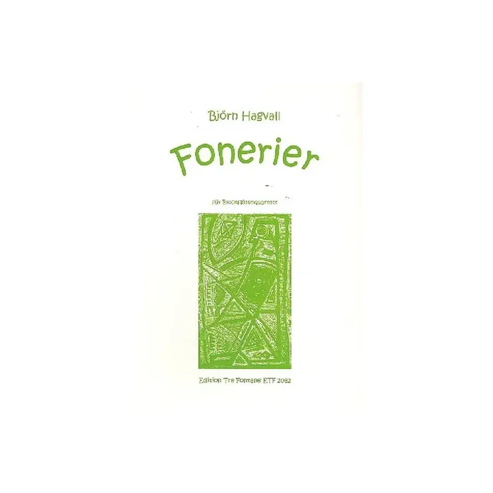Fonerier für 4 Blockflöten (SATB)