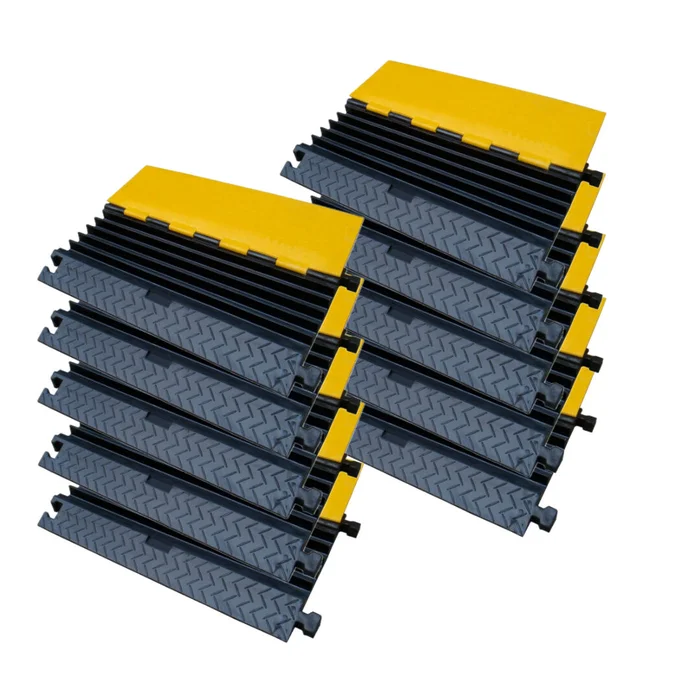 FOS Cable Ramp 5 SET – 10 x Kabelbrücke 5-Kanal