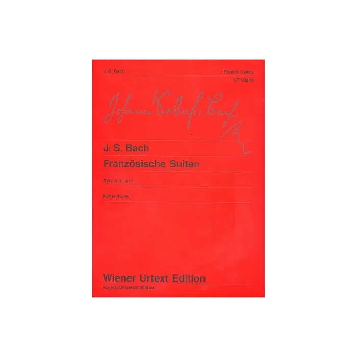 Französische Suiten BWV812-817