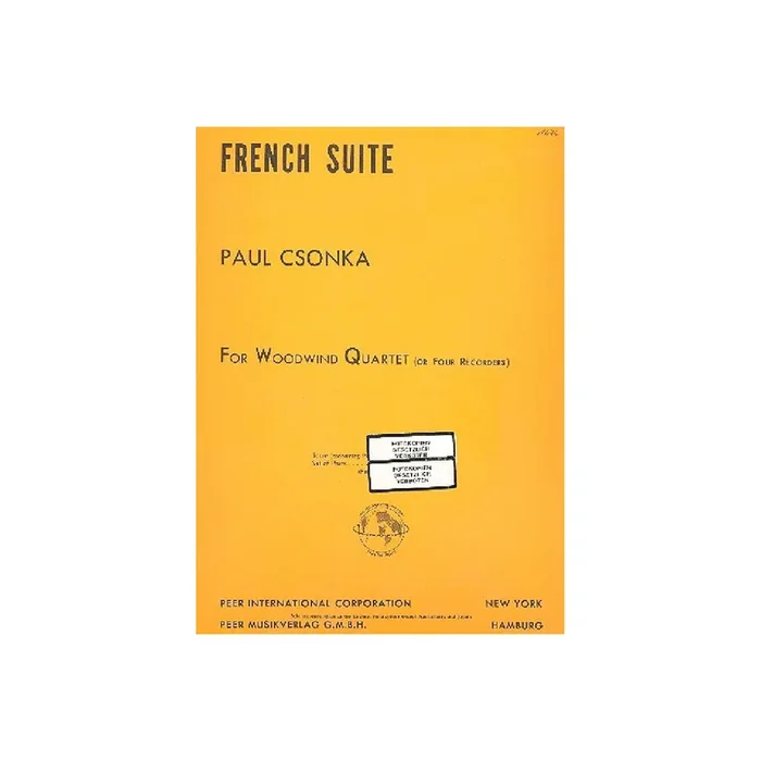French Suite for woodwind quartet