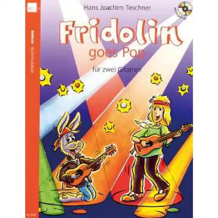 Fridolin goes Pop 1 mit CD Gitarrenschule