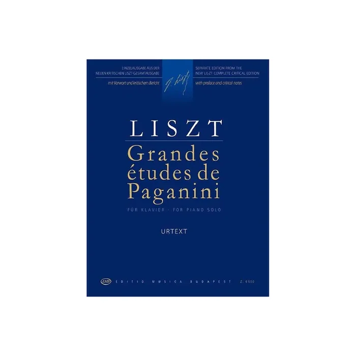 Grandes etudes de Paganini für