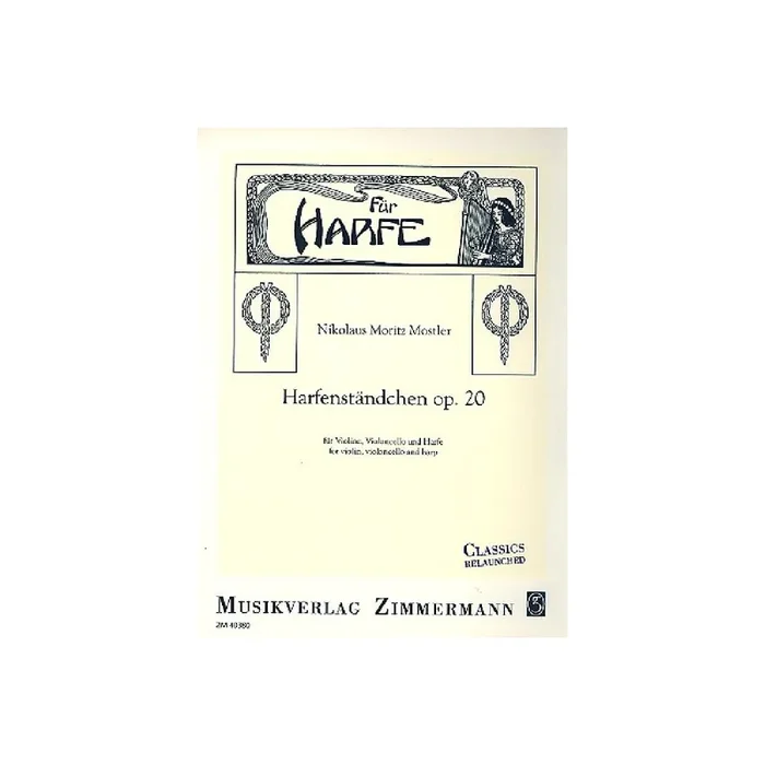 Harfenständchen op.20 für Violine,