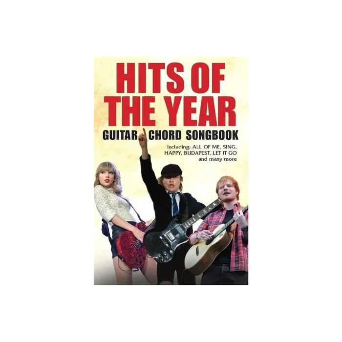 Hits of the Year 2014 guitar chord songbook