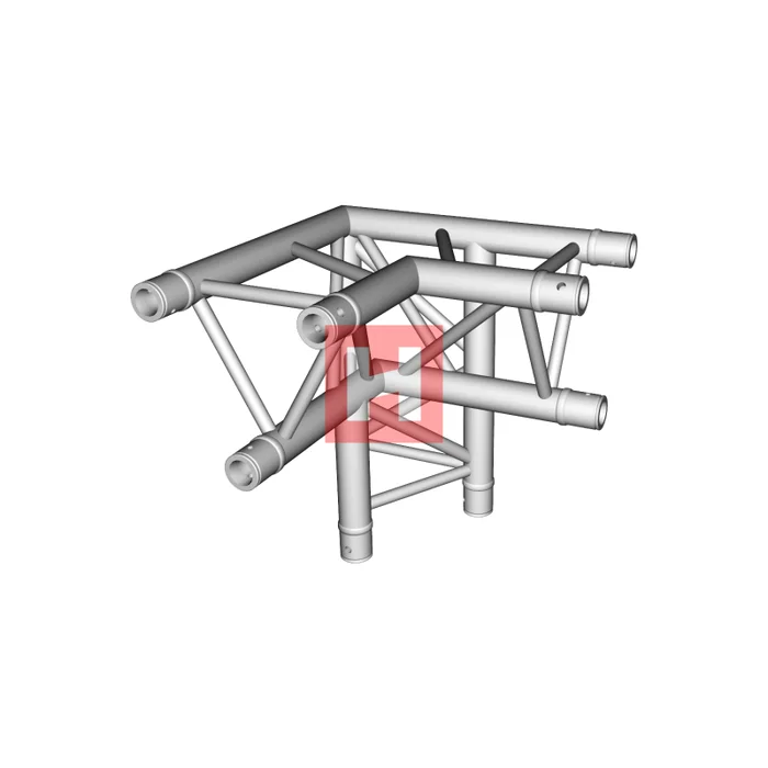 HOFKON 290-3 HD 3-Weg Ecke C33 90° unten/rechts