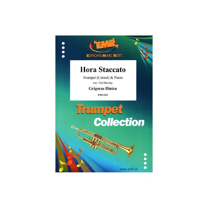 Hora staccato für Trompete (Kornett)