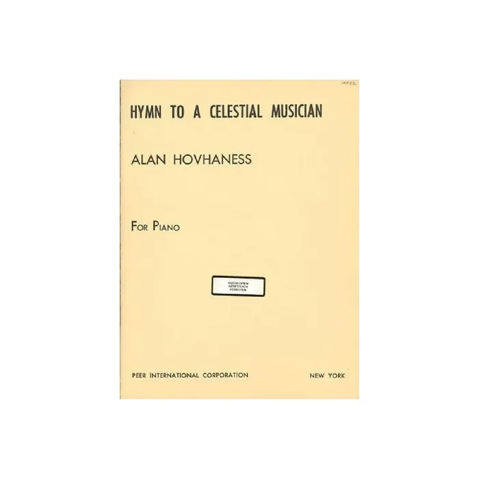 Hymn to a celestial Musician op.111,2