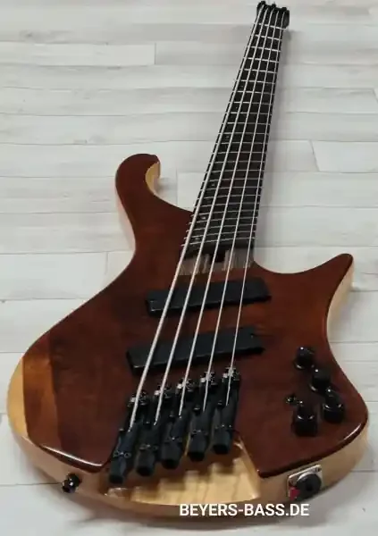 Ibanez Bass Workshop EHB1265 MS, Natural Mocha Low Gloss, B-Ware