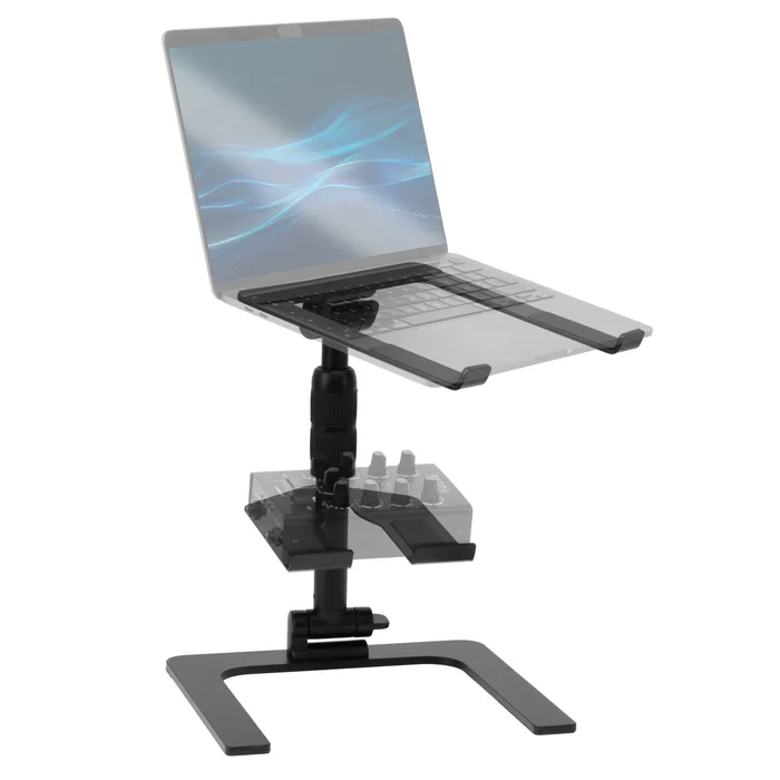 IBIZA SLAP200 DUAL LAPTOP UND MONITOR STÄNDER