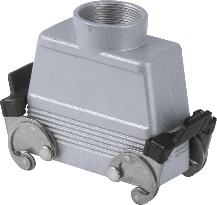 ILME 16/72P Kabelhaube mit oberem Eingang PG29 Grau – hohes Modell mit Clips