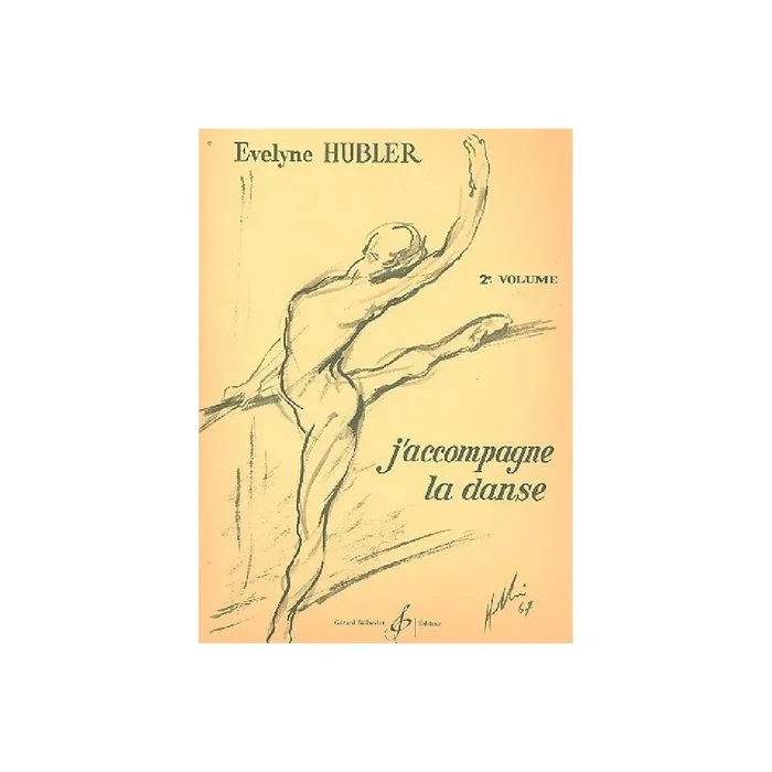 J‘accompagne la danse vol.2 pour piano