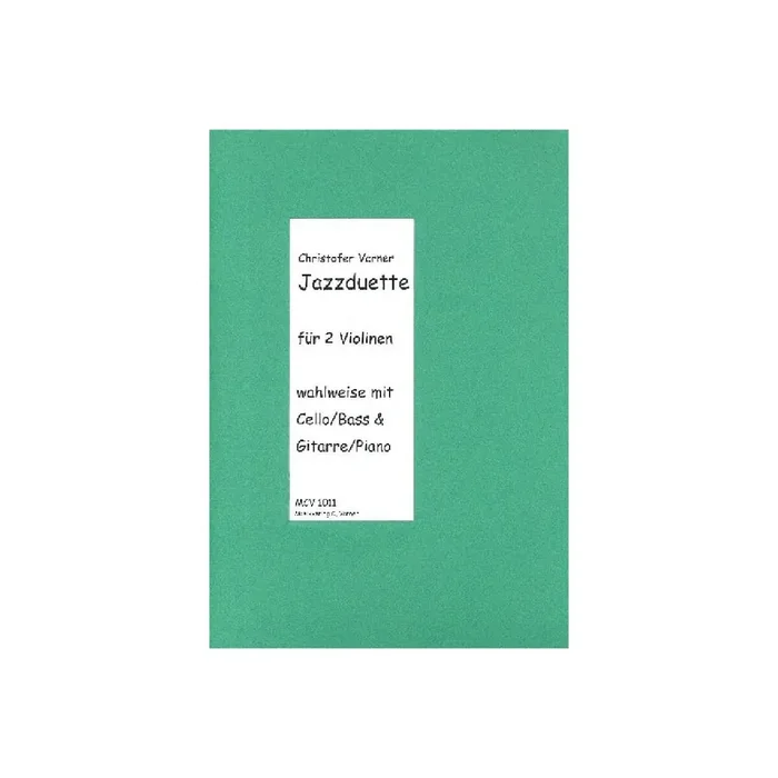 Jazzduette für 2 Violinen (Violoncello/