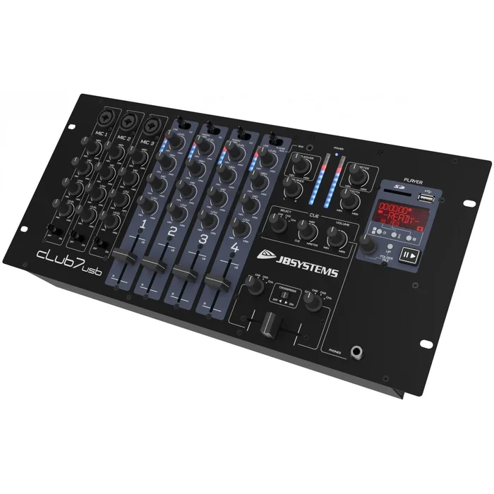 JB Systems – CLUB7-USB – 7-Kanal Mischpult
