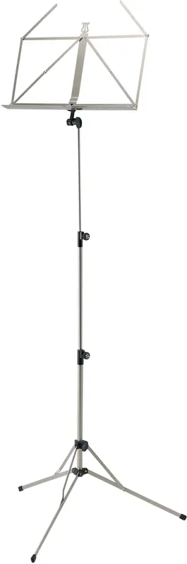 K&M 100/5 Notenpult nickelfarbig