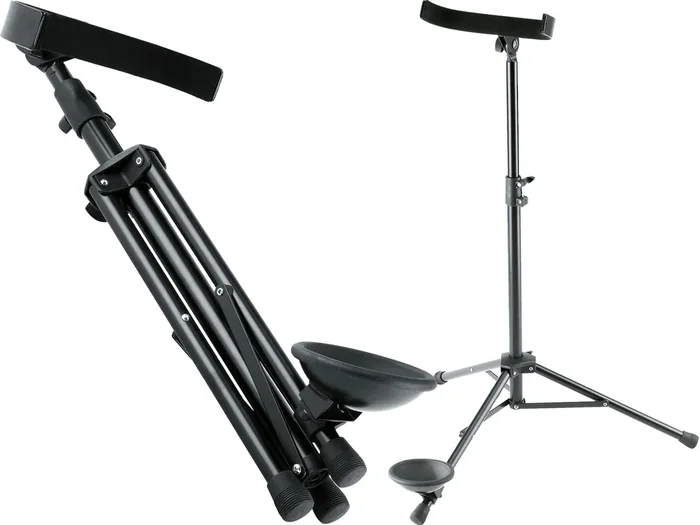 K&M 15045 Kontrafagottständer schwarz