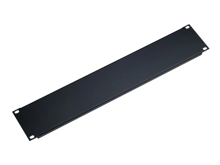 K&M 494/2 19″ Frontplatte schwarz 2HE