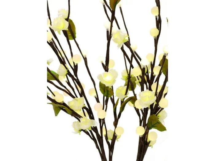 Kamelien-Bogen 50 cm 100 LEDs weiß