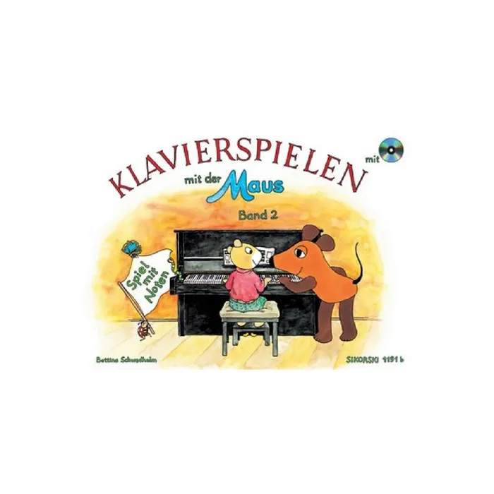 Klavierspielen mit der Maus Band 2 (+CD)