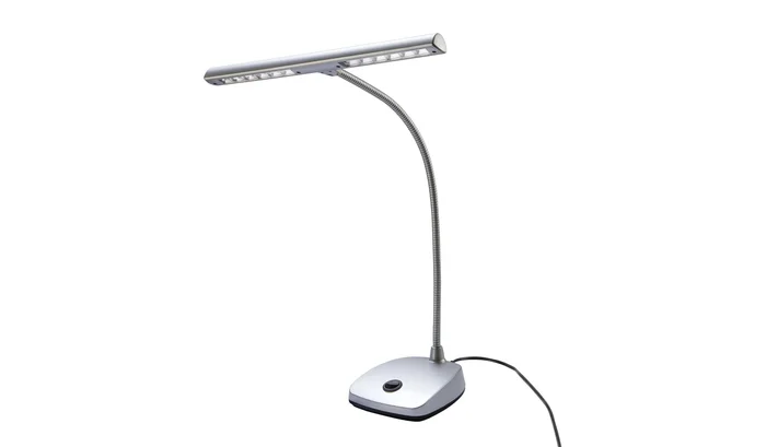 König & Meyer 12297 LED Pianoleuchte – silber
