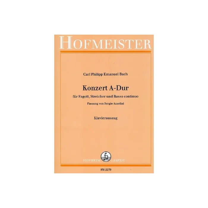 Konzert A-Dur für Fagott, Streicher