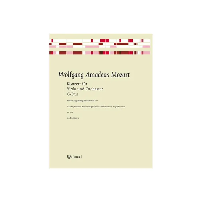 Konzert B-Dur KV191 für Fagott und Orchester