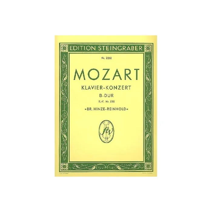 Konzert B-Dur KV595 für