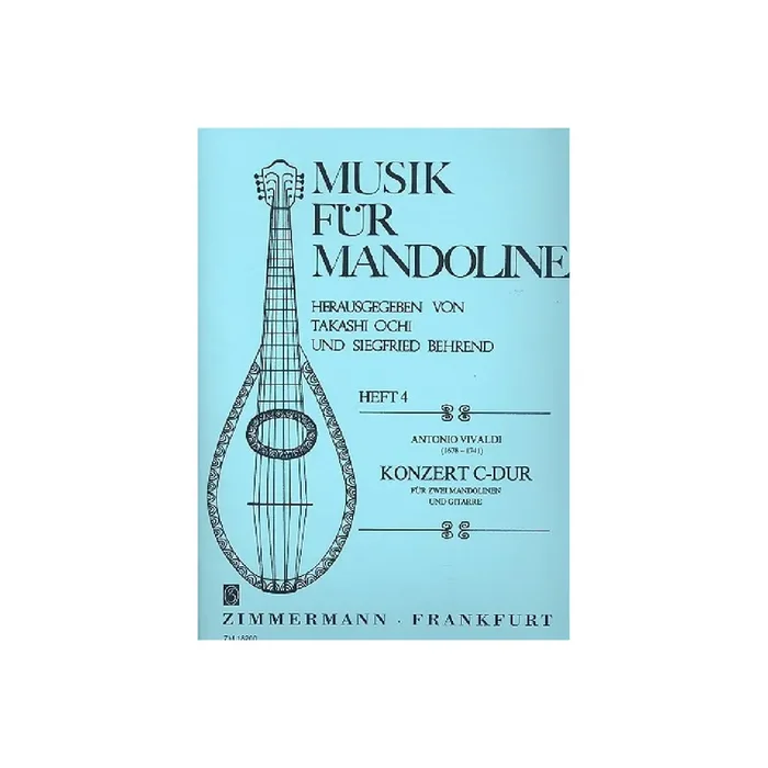 Konzert C-Dur für 2 Mandolinen