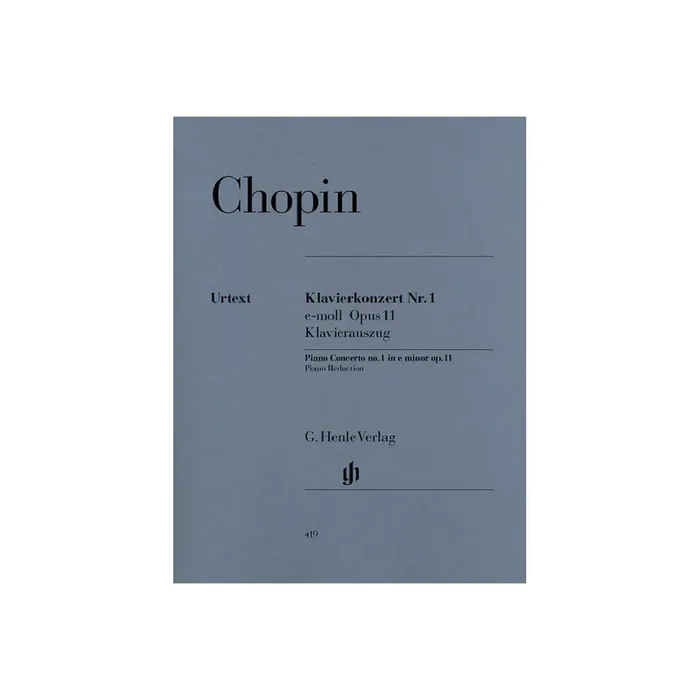 Konzert e-Moll Nr.1 op.11 für Klavier und Orchester