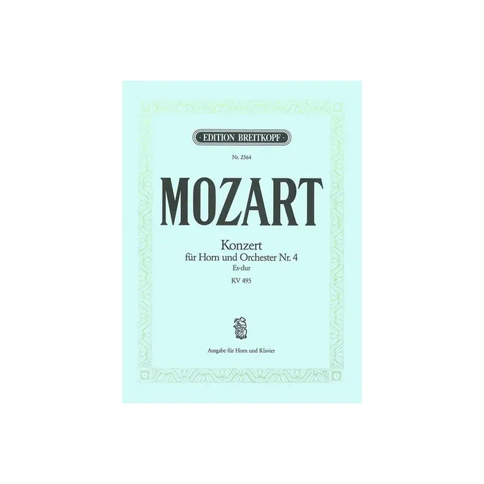 Konzert Es-Dur Nr.4 KV495